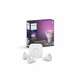 Philips HUE GU10 - Philips Hue Farvet Starter Kit - BT - VAREN ER UDGÅET