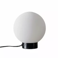 DybergLarsen Dyberg Larsen Barcelona Table Lamp Opal & Black Ring