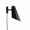 DybergLarsen Dyberg Larsen CALE Wall Lamp Matt Black -Indendørs Belysning Salgsbutik dyberg larsen cale wall lamp matt black