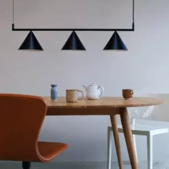 DybergLarsen Dyberg Larsen Cone Long Bord Pendel With 3 Lampes - 7240