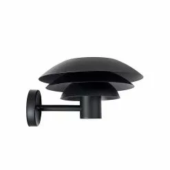 DybergLarsen Dyberg Larsen DL31 OUTDOOR Wall Lamp Black