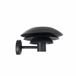 DybergLarsen Dyberg Larsen DL31 OUTDOOR Wall Lamp Black/Steel