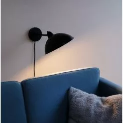 DybergLarsen Dyberg Larsen Futura Væg Lampe Sort/ Hvid - 7224 -Indendørs Belysning Salgsbutik dyberg larsen futura vaeg lampe sort hvid 7224 3
