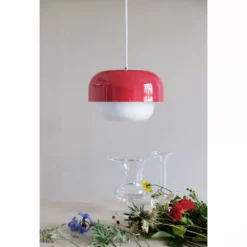 DybergLarsen Dyberg Larsen HAIPOT Scandium Red D23 -Indendørs Belysning Salgsbutik dyberg larsen haipot scandium red d23 1