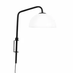 DybergLarsen Dyberg Larsen Jazz Opal/sort Væg Lampe - 7300
