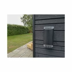 DybergLarsen Dyberg Larsen RIBE Up/Down Wall Lamp Matt Black -Indendørs Belysning Salgsbutik dyberg larsen ribe updown wall lamp matt black 2