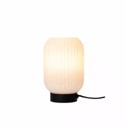 DybergLarsen Dyberg Larsen Riflet Table Lamp Opal H23 -Indendørs Belysning Salgsbutik dyberg larsen riflet table lamp opal h23 5