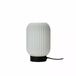 DybergLarsen Dyberg Larsen Riflet Table Lamp Opal H23 -Indendørs Belysning Salgsbutik dyberg larsen riflet table lamp opal h23 6