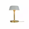 DybergLarsen Dyberg Larsen Valencia LED 230vTable Lamp Matt White/brass 2 DybergLarsen Dyberg Larsen Valencia LED 230vTable Lamp Matt White/brass -Indendørs Belysning Salgsbutik dyberg larsen valencia led 230vtable lamp matt whitebrass