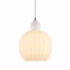 Halo Design BALL BALL Pendel Ø25 E27, Opal -Indendørs Belysning Salgsbutik halo design ball ball pendel 25 e27 opal