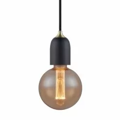 Halo Design Classic Fatningssæt Sortolieret Træ - 739981