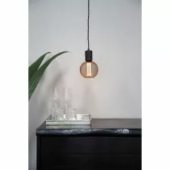 Halo Design COLORS Gitter Pære CCT 2,5W Ø 12.5cm Sort - 936816 -Indendørs Belysning Salgsbutik halo design colors gitter paere cct 25w 125cm sort 936816 9