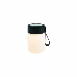 Halo Design COLORS LED SOUND JAR Sort - 800483 - UDGÅET VARE