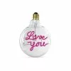 Halo Design - Colors Love You 4w 3 Trins LED Pære -Indendørs Belysning Salgsbutik halo design colors love you 4w 3 trins led paere