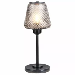 Halo Design DAMN FASHIONISTA Bordlampe Ø15, Smoke/Sort - VAREN ER UDGÅET