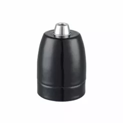 Halo Design FATNING Porcelæn E27 Sort - 717408