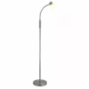 Halo Design HUDSON Gulvl. LED 1L G9, Opal Glas / B-Stål - 736898 -Indendørs Belysning Salgsbutik halo design hudson gulvl led 1l g9 opal glas b stal 736898