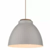 Halo Design NIVÅ Pendel Ø24 E27, Grå / Træ -Indendørs Belysning Salgsbutik halo design niva pendel 24 e27 gra trae