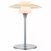 Halo Design SCANDINAVIA Bordlampe Ø20 Opal/krom - 733675 -Indendørs Belysning Salgsbutik halo design scandinavia bordlampe 20 opalkrom 733675