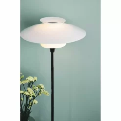 Halo Design SCANDINAVIA Gulvlampe Ø40 Opal/krom - 733699 5 Halo Design SCANDINAVIA Gulvlampe Ø40 Opal/krom - 733699 -Indendørs Belysning Salgsbutik halo design scandinavia gulvlampe 40 opalkrom 733699 1