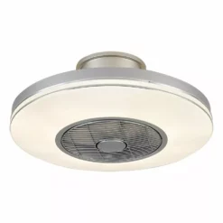 Halo Design Ventilator Plafond Med Lys 36W/12W17W Motor, 3000-4000-6000K. Fjernbetjening Medfølger, Kan Reg. I 3 Hastigheder -