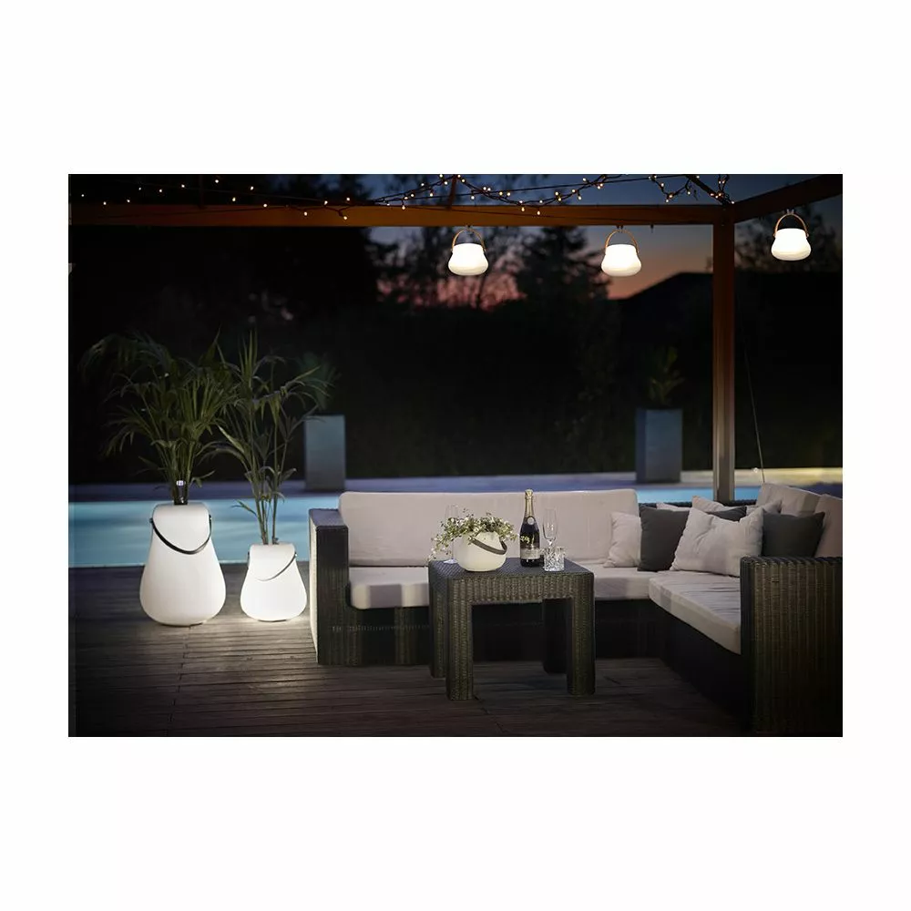 Nordic D'Luxx NORDIC D’LUXX Flowerpot XL Light&speak Med Indbygget LED Lys Og Bluetooth Højtaler – Styres I APP 16 Nordic D'Luxx NORDIC D’LUXX Flowerpot XL Light&speak Med Indbygget LED Lys Og Bluetooth Højtaler – Styres I APP - Billede 14
