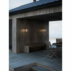 Nordlux Bastia 35 - Væglampe - Galvaniseret Stål -Indendørs Belysning Salgsbutik nordlux bastia 35 vaeglampe galvaniseret stal 5