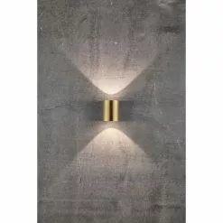 Nordlux Canto 2 - Væglampe - Messing -Indendørs Belysning Salgsbutik nordlux canto 2 vaeglampe messing 4