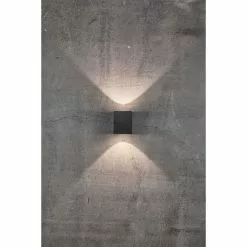 Nordlux Canto Kubi 2 - Væglampe - Sort -Indendørs Belysning Salgsbutik nordlux canto kubi 2 vaeglampe sort 3