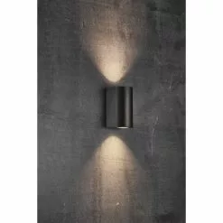 Nordlux Canto Maxi 2 - Væglampe - Sort -Indendørs Belysning Salgsbutik nordlux canto maxi 2 vaeglampe sort 3