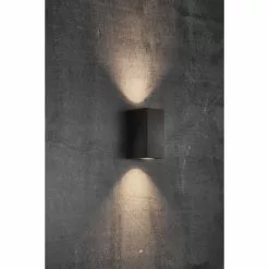 Indendørs Belysning Salgsbutik -Indendørs Belysning Salgsbutik nordlux canto maxi kubi 2 vaeglampe sort 1