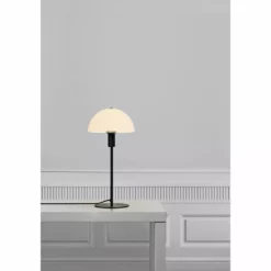 Nordlux Ellen Bord E14 Opal/sort Lampe -Indendørs Belysning Salgsbutik nordlux ellen bord e14 opalsort lampe 3