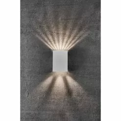 Nordlux Fold 10 - Væglampe - Hvid - UDGÅET VARE -Indendørs Belysning Salgsbutik nordlux fold 10 vaeglampe hvid 4