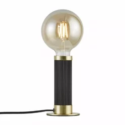 Nordlux Galloway - Bordlampe - Sort/Messing