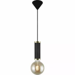 Nordlux Galloway - Pendel - Sort/Messing