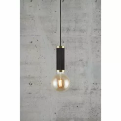 Nordlux Galloway - Pendel - Sort/Messing -Indendørs Belysning Salgsbutik nordlux galloway pendel sortmessing 3