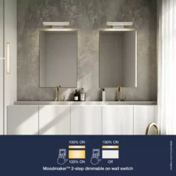 Nordlux Otis 40 - Væglampe - Hvid -Indendørs Belysning Salgsbutik nordlux otis 40 vaeglampe hvid 4