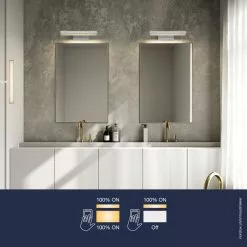 Nordlux Otis 60 - Væglampe - Hvid 7 Nordlux Otis 60 - Væglampe - Hvid -Indendørs Belysning Salgsbutik nordlux otis 60 vaeglampe hvid 2