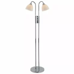 Nordlux Ray 2-Spot - Gulvlampe - Krom