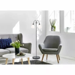 Nordlux Ray Double - Gulvlampe - Krom -Indendørs Belysning Salgsbutik nordlux ray double gulvlampe krom 2