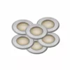 Nordlux Une 6-Kit - Nedgravningsspot - Rustfrit Stål -Indendørs Belysning Salgsbutik nordlux une 6 kit nedgravningsspot rustfrit stal