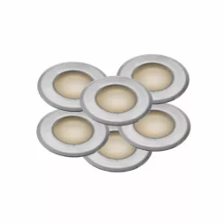 Nordlux Une 6-Kit - Nedgravningsspot - Rustfrit Stål