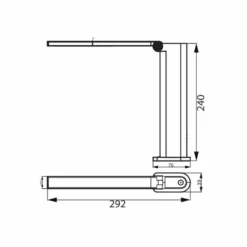 Philips Signify Philips Amber Funktionel LED Bordlampe I Hvid Metal/plastik - DSK202 PT 5W 40K W USB 02 -Indendørs Belysning Salgsbutik philips amber funktionel led bordlampe i hvid metalplastik dsk202 pt 5w 40k w usb 02 2