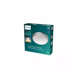 Philips Signify Philips BALANCE Funktionel LED Loftlampe I Nikkel Metal/plastik - CL257 EC RD 6W 27K N HV IP44 06 -Indendørs Belysning Salgsbutik philips balance funktionel led loftslampe i nikkel metalplastik cl257 ec rd 6w 27k n hv ip44 06 2