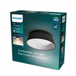 Philips Signify Philips DAWN Funktionel LED Loftlampe I Sort Metal/plastik - CL258 EC RD 14W 30K B HV 06 -Indendørs Belysning Salgsbutik philips dawn funktionel led loftslampe i sort metalplastik cl258 ec rd 14w 30k b hv 06 2