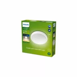 Philips Signify Philips Doris LED Udendørsloftslampe I Hvid - 6W 27K IP54 HV -Indendørs Belysning Salgsbutik philips doris led udendrsloftslampe i hvid 6w 27k ip54 hv 3