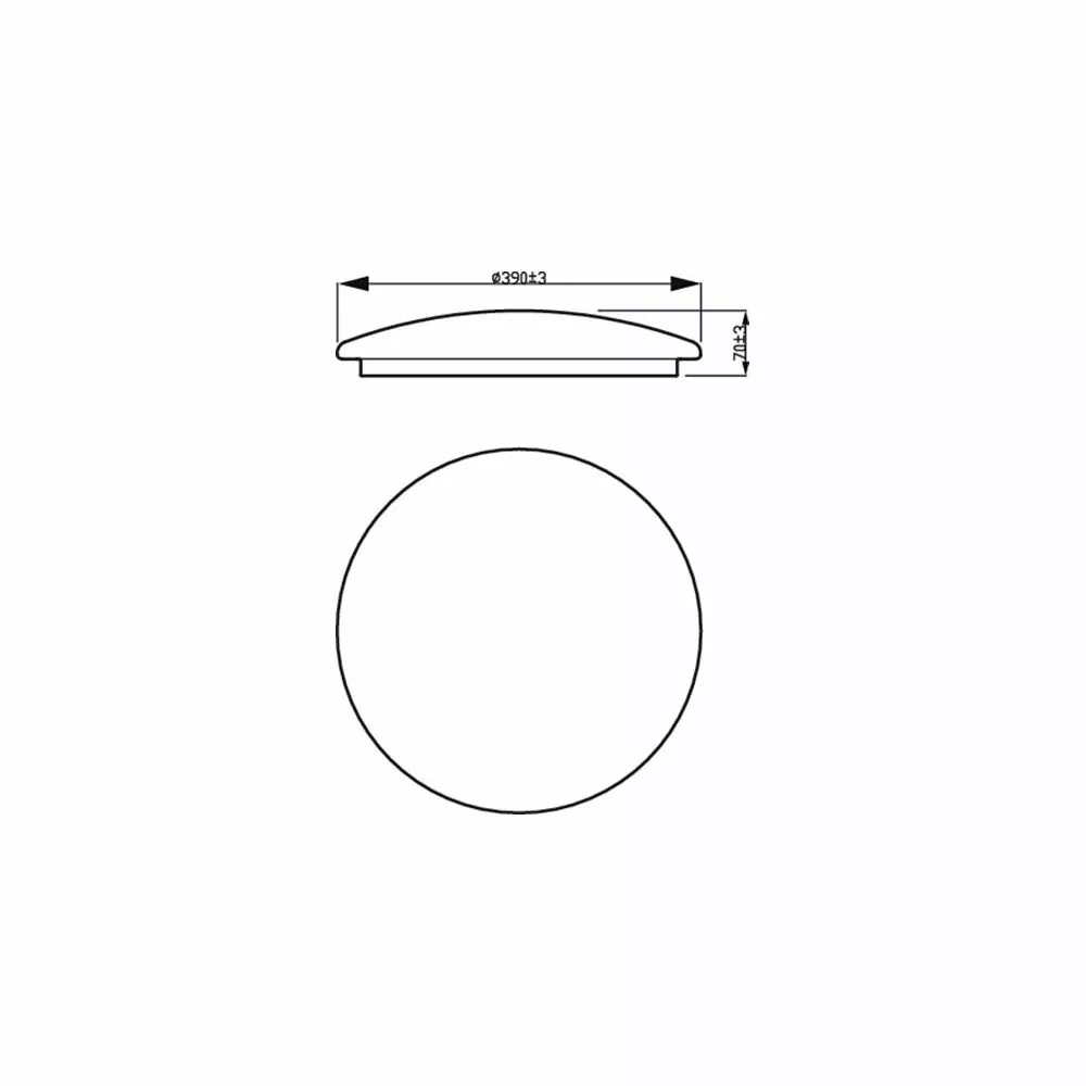 Philips Signify Philips Funktionel LED Loftlampe I Hvid Metal/plastik - CL200 EC RD 20W 40K W HV 06 4 Philips Signify Philips Funktionel LED Loftlampe I Hvid Metal/plastik - CL200 EC RD 20W 40K W HV 06 - Billede 2