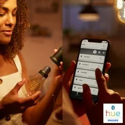 Philips Hue 1 Stk. ST72 E27 Filament Edison - Bluetooth - 8719514279179 -Indendørs Belysning Salgsbutik philips hue 1 stk st72 e27 filament edison bluetooth 8719514279179 17