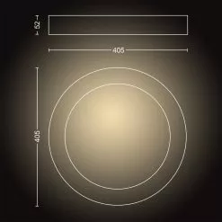 Philips Hue Adore Loftslampe Til Badeværelset - Bluetooth - 8718696175811 -Indendørs Belysning Salgsbutik philips hue adore loftslampe til badevaerelset bluetooth 8718696175811 3