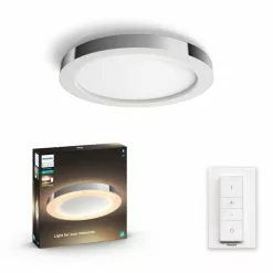 Philips Hue Adore Loftslampe Til Badeværelset - Bluetooth - 8718696175811 -Indendørs Belysning Salgsbutik philips hue adore loftslampe til badevaerelset bluetooth 8718696175811 9